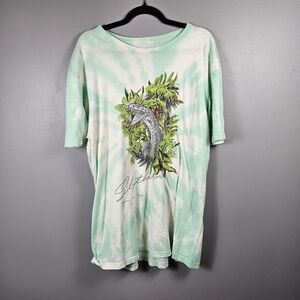 Wizarding World Of Harry Potter Women's Size XL Slytherin Snake Tie Dye T-shirt